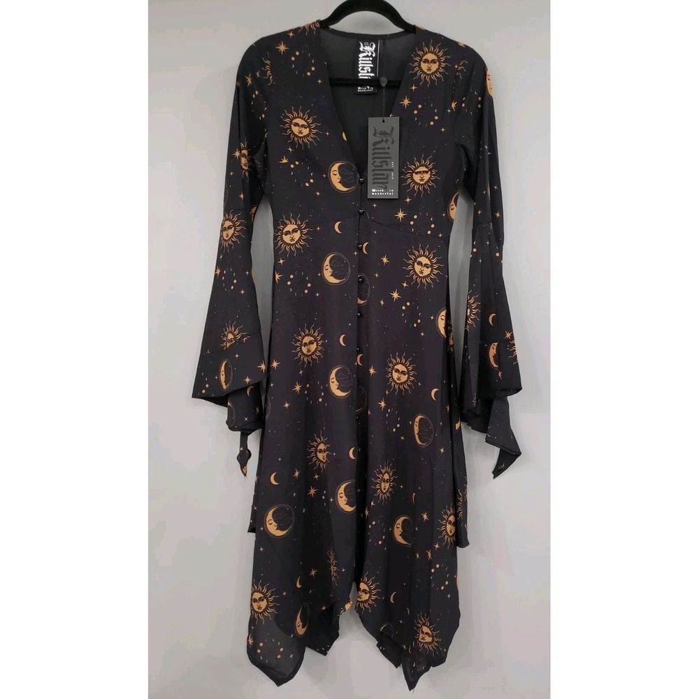 NEW SMALL Killstar Orbit Dress Astrological Collection celestial sun moon witchy